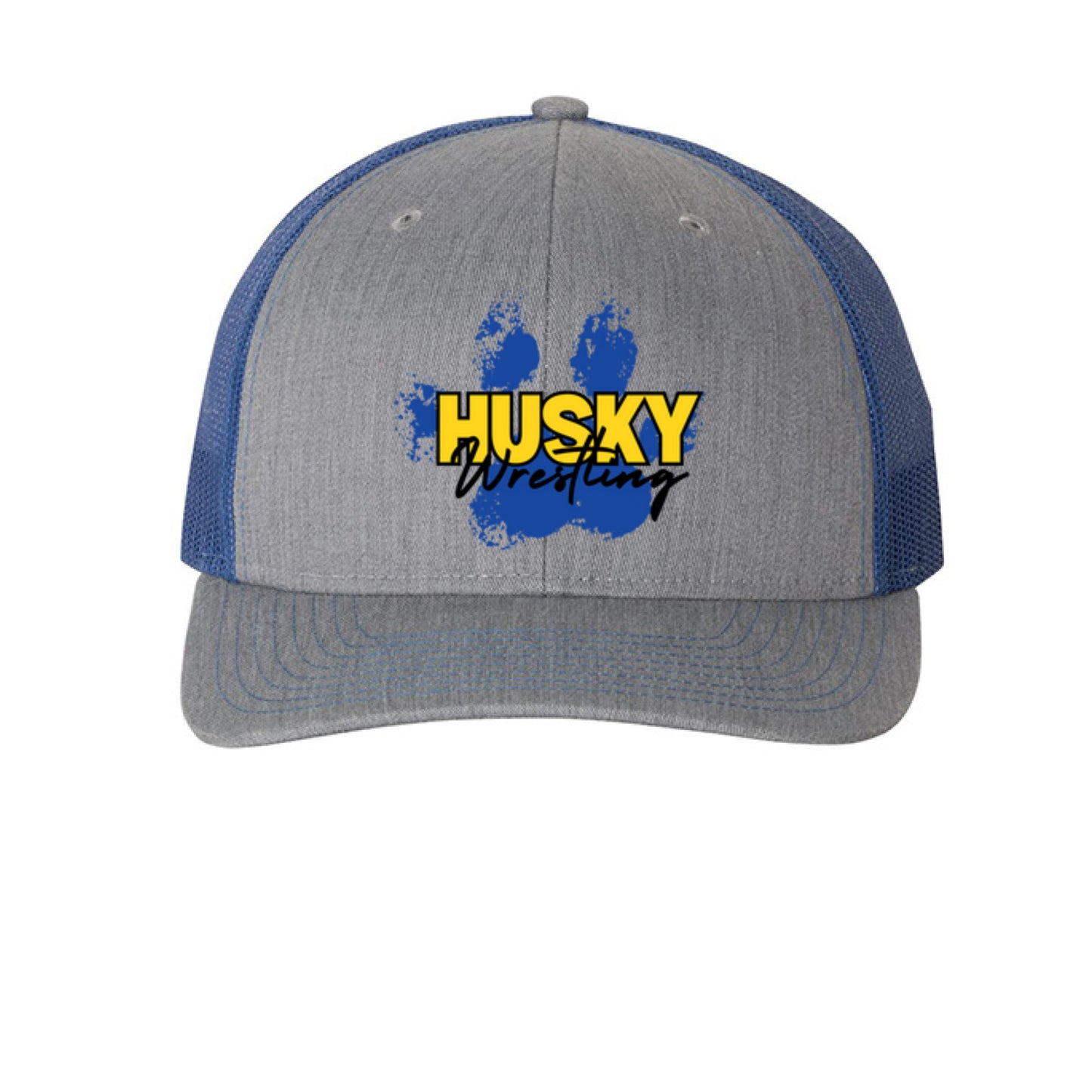 Heather Grey/ Royal - FRONT