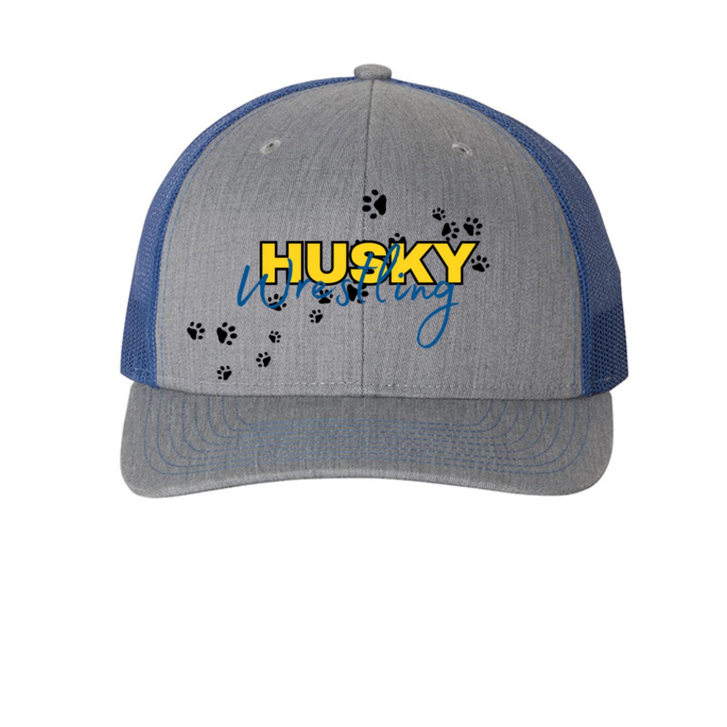 Heather Grey/ Royal - FRONT